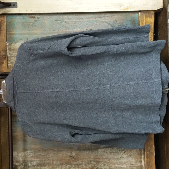 Lauren Ralph Lauren Gray Full Zip Sweater Jacket - Women's Medium - Picture 5 of 6